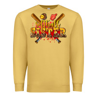 Antique Gold softball sister Premium Sweatshirt - AdoDesignShop