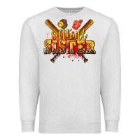 Oatmeal Heather softball sister Premium Sweatshirt - AdoDesignShop