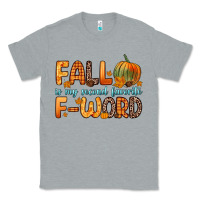 Heather Grey fall is my second favorite f word Classic Tee - Zillion Design Studio
