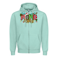 Momo Claus Zipper Hoodie | Teevron