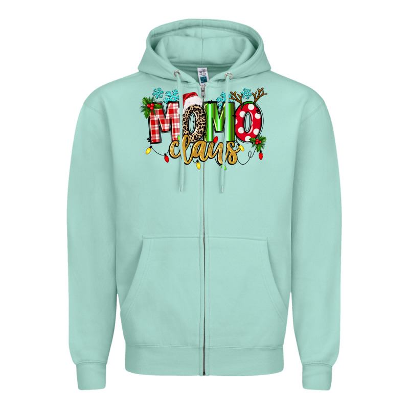 Momo Claus Zipper Hoodie by texasbilliewilder | Teevron
