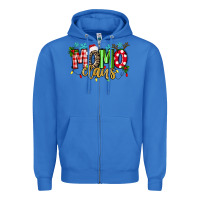 True Royal Momo Claus Zipper Hoodie - texasbilliewilder