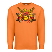 Carrot softball mom Premium Sweatshirt - AdoDesignShop