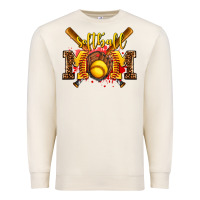 Sandshell softball mom Premium Sweatshirt - AdoDesignShop