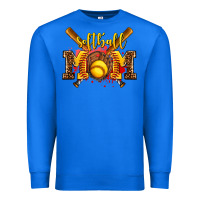 True Royal softball mom Premium Sweatshirt - AdoDesignShop