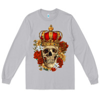 Moon Dust Skull King Long Sleeve Tee - RanaPortraitStore
