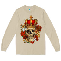 Mushroom Skull King Long Sleeve Tee - RanaPortraitStore