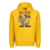 Lemon hot mess always stressed race mama Premium Hoodie - MaliasSmallBusiness
