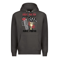 Smoke hot mess always stressed race mama Premium Hoodie - MaliasSmallBusiness