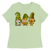 Matcha sunflower gnomies Ladies Tee - BarkalooDesign