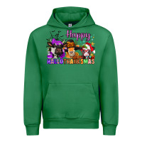 Emerald happy hallothanksmas cows  nancy Urban Hoodie - NancyCooperArtShop