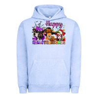 Pigment Grape Ice happy hallothanksmas cows  nancy Urban Hoodie - NancyCooperArtShop