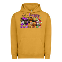 Pigment Peanut Butter happy hallothanksmas cows  nancy Urban Hoodie - NancyCooperArtShop