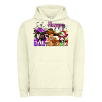 Pigment Pistachio happy hallothanksmas cows  nancy Urban Hoodie - NancyCooperArtShop
