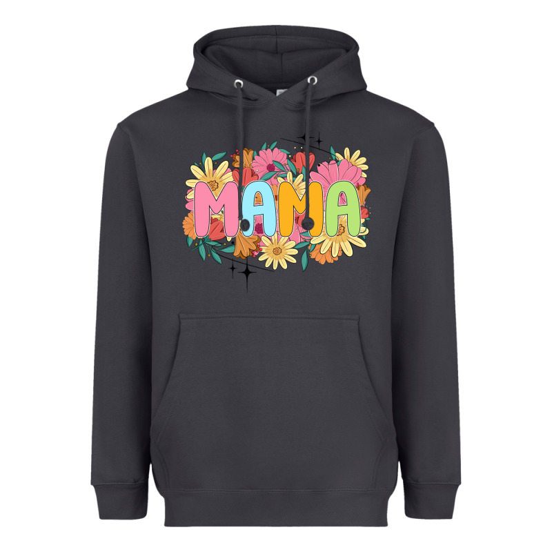 Floral Mama Heavyweight Hoodie by JahusDesignShop | Teevron