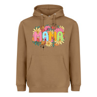 Toasted Coconut floral mama Heavyweight Hoodie - JahusDesignShop