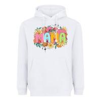 White floral mama Heavyweight Hoodie - JahusDesignShop