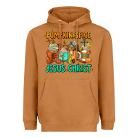 Meerkat pumpkin spıce jesus christ coffee cups Heavyweight Hoodie - AdoDesignShop