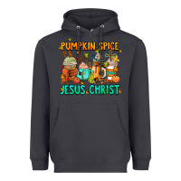 Smoke pumpkin spıce jesus christ coffee cups Heavyweight Hoodie - AdoDesignShop