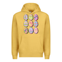 Antique Gold vintage easter eggs Premium Hoodie - MaliasSmallBusiness