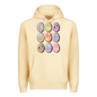 Pina Colada vintage easter eggs Premium Hoodie - MaliasSmallBusiness