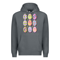 Rock vintage easter eggs Premium Hoodie - MaliasSmallBusiness
