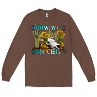 Chestnut grow wild sun child tbw Long Sleeve Tee - texasbilliewilder
