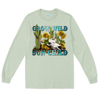 Matcha grow wild sun child tbw Long Sleeve Tee - texasbilliewilder