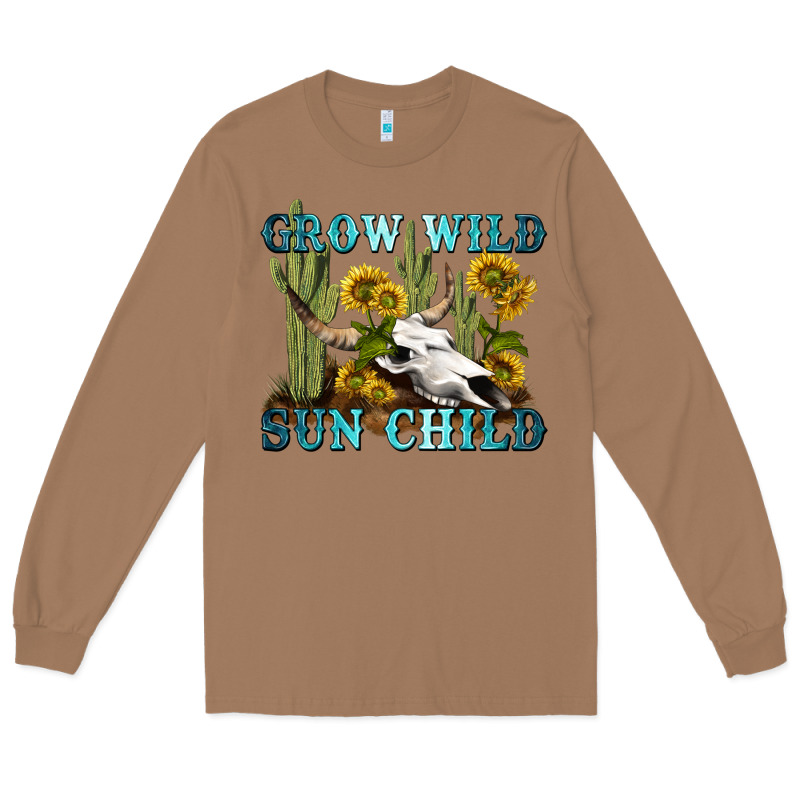 Grow Wild Sun Child Tbw Long Sleeve Tee by texasbilliewilder | Teevron
