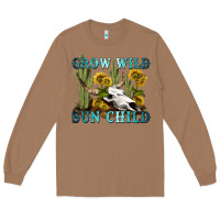 Toasted Coconut grow wild sun child tbw Long Sleeve Tee - texasbilliewilder