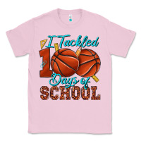 Bubblegum Pink i tackled 100days of school basketball Classic Tee - texasbilliewilder