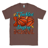 Chestnut i tackled 100days of school basketball Classic Tee - texasbilliewilder