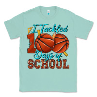 Seafoam i tackled 100days of school basketball Classic Tee - texasbilliewilder