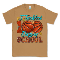 Toasted Coconut i tackled 100days of school basketball Classic Tee - texasbilliewilder