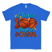 True Royal i tackled 100days of school basketball Classic Tee - texasbilliewilder