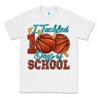 White i tackled 100days of school basketball Classic Tee - texasbilliewilder