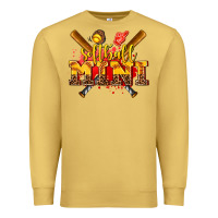 Antique Gold softball mini Premium Sweatshirt - AdoDesignShop