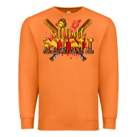 Carrot softball mini Premium Sweatshirt - AdoDesignShop