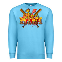 Ocean Blue softball mini Premium Sweatshirt - AdoDesignShop