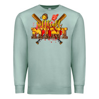 Seafoam softball mini Premium Sweatshirt - AdoDesignShop