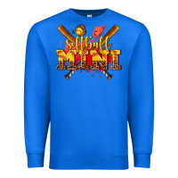 True Royal softball mini Premium Sweatshirt - AdoDesignShop