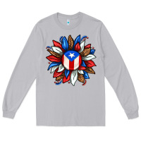 Moon Dust puerto rico sunflower Long Sleeve Tee - texasbilliewilder