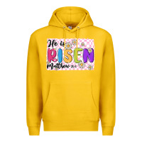 Lemon checkered risen Premium Hoodie - MaliasSmallBusiness