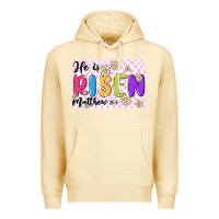 Pina Colada checkered risen Premium Hoodie - MaliasSmallBusiness