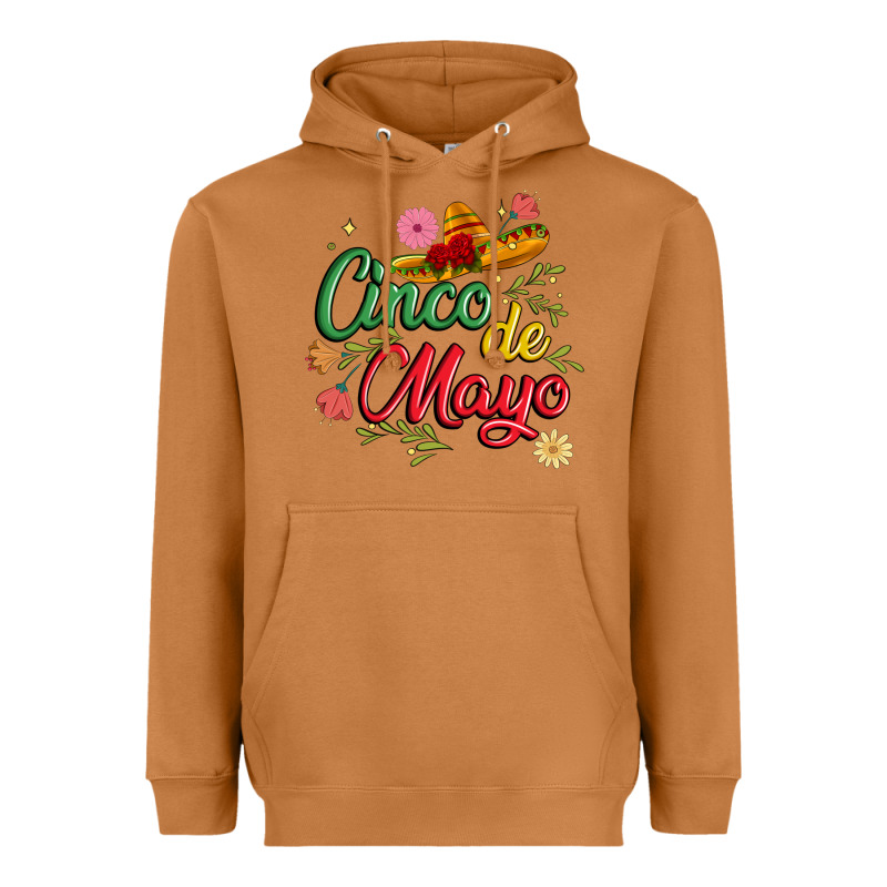 Cinco De Mayo Heavyweight Hoodie by JahusDesignShop | Teevron