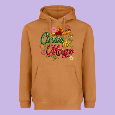 Cinco De Mayo Heavyweight Hoodie Designed By Jahusdesignshop
