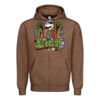 Chestnut witches be crazy Zipper Hoodie - Zillion Design Studio