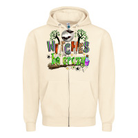 Sandshell witches be crazy Zipper Hoodie - Zillion Design Studio