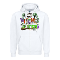 Witches Be Crazy Zipper Hoodie | Teevron