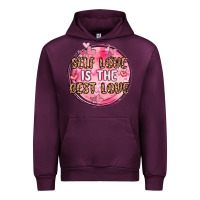 Mauve Wine self love is the best love Urban Hoodie - MaliasSmallBusiness
